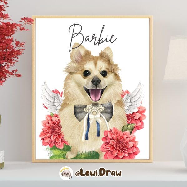 Custom Frame Pet Illustration - Image 6