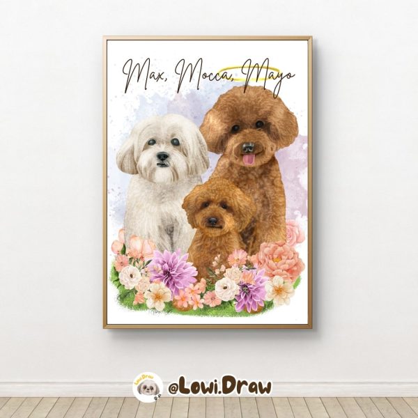 Custom Frame Pet Illustration - Image 7